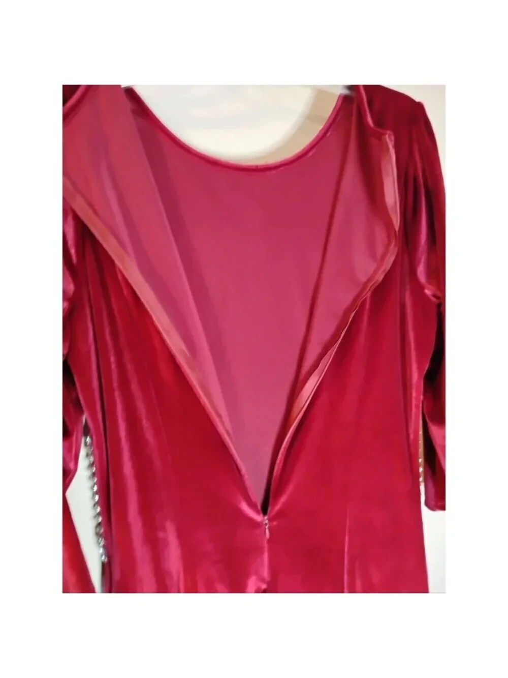 USED Unbranded Red Dress